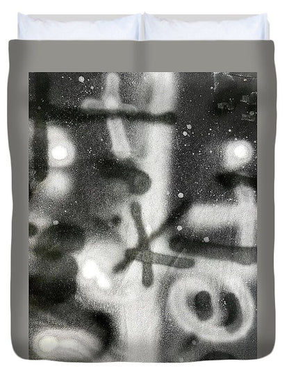 Graffiti BW - Duvet Cover