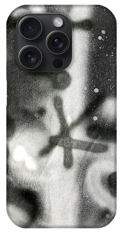 Graffiti BW - Phone Case