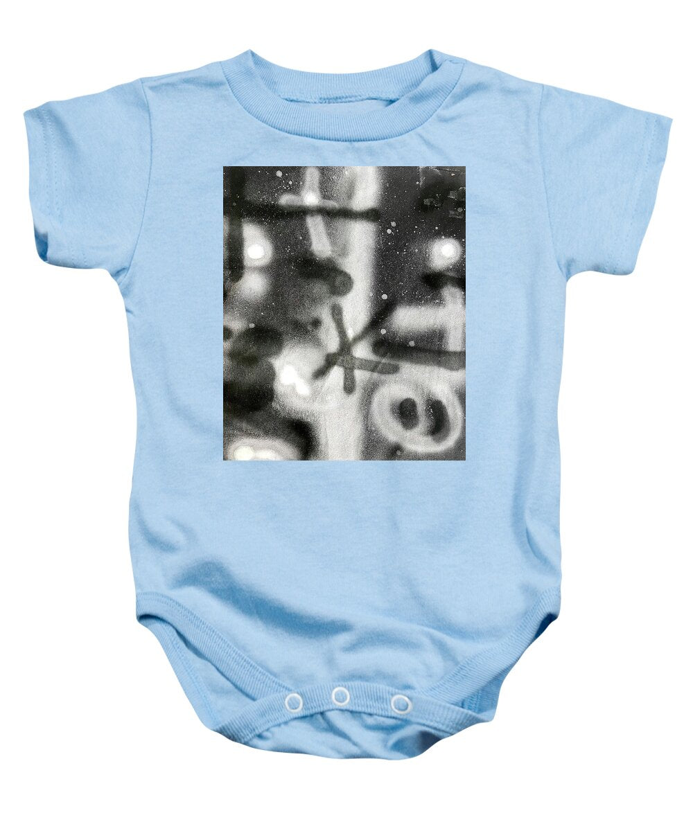 Graffiti BW - Baby Onesie