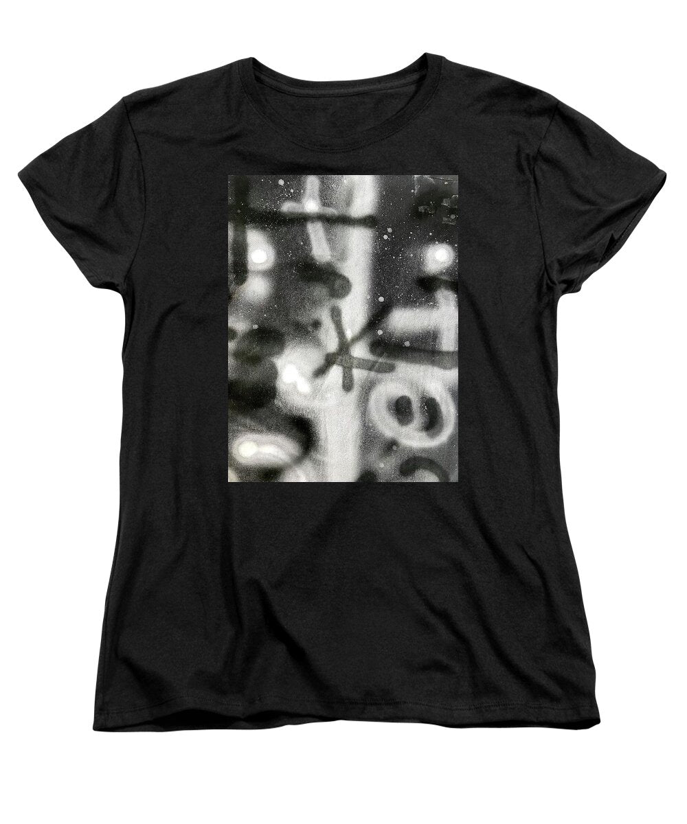 Graffiti BW - Women's T-Shirt (Standard Fit)