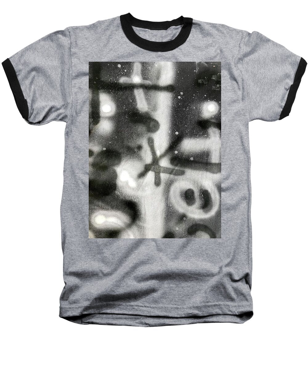 Graffiti BW - Baseball T-Shirt