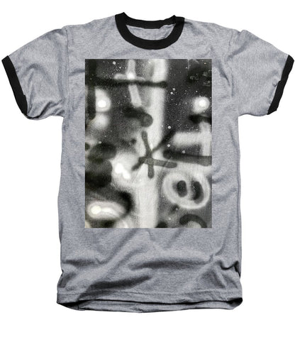 Graffiti BW - Baseball T-Shirt