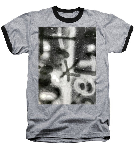 Graffiti BW - Baseball T-Shirt