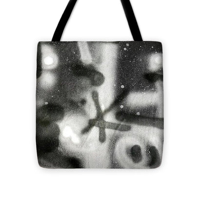 Graffiti BW - Tote Bag