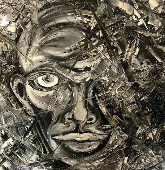 Gray Man - Art Print