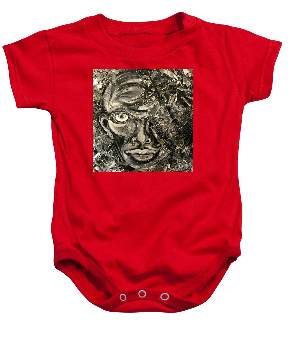 Gray Man - Baby Onesie
