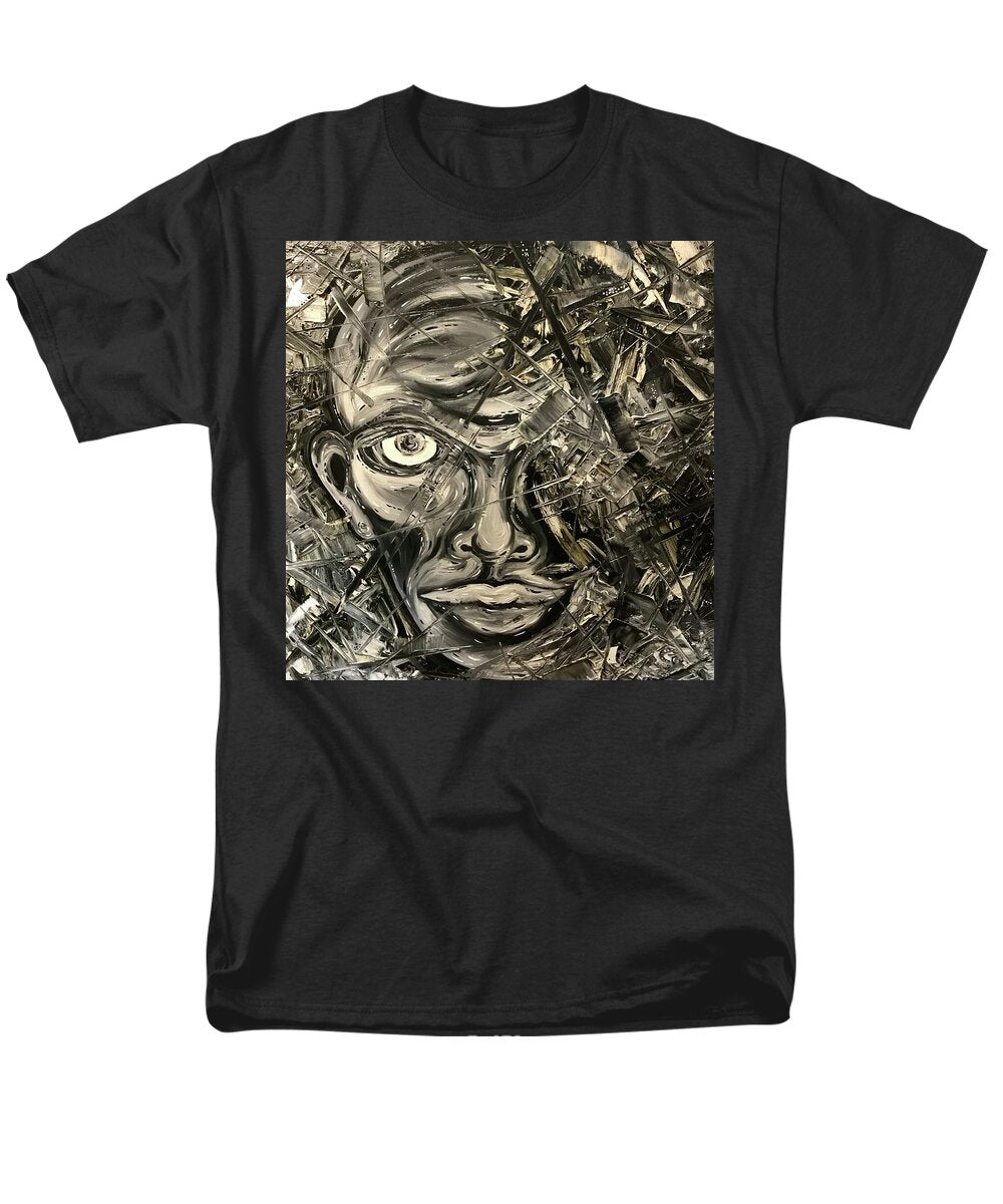 Gray Man - Men's T-Shirt  (Regular Fit)