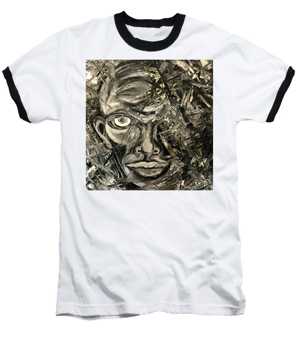 Gray Man - Baseball T-Shirt