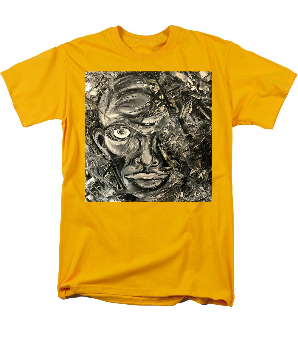 Gray Man - Men's T-Shirt  (Regular Fit)