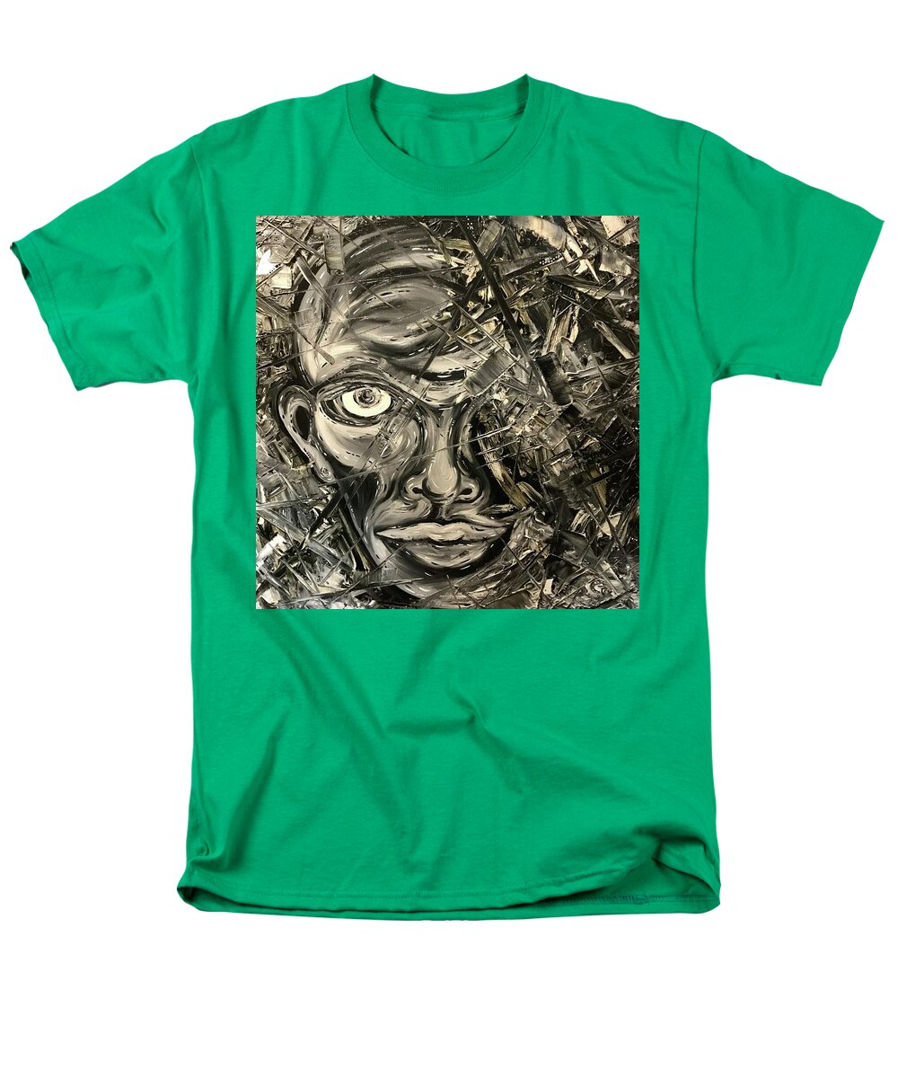 Gray Man - Men's T-Shirt  (Regular Fit)