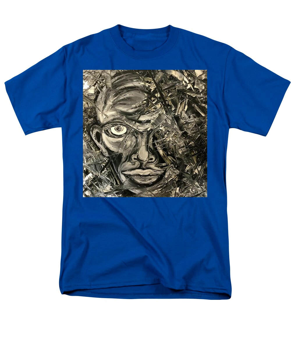 Gray Man - Men's T-Shirt  (Regular Fit)