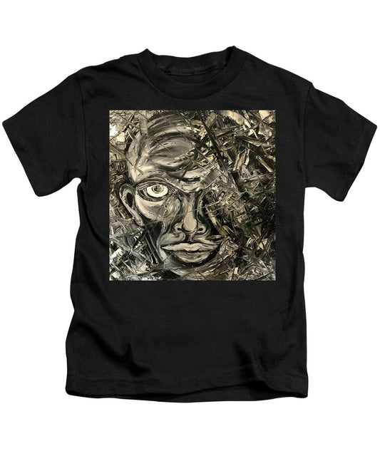 Gray Man - Kids T-Shirt