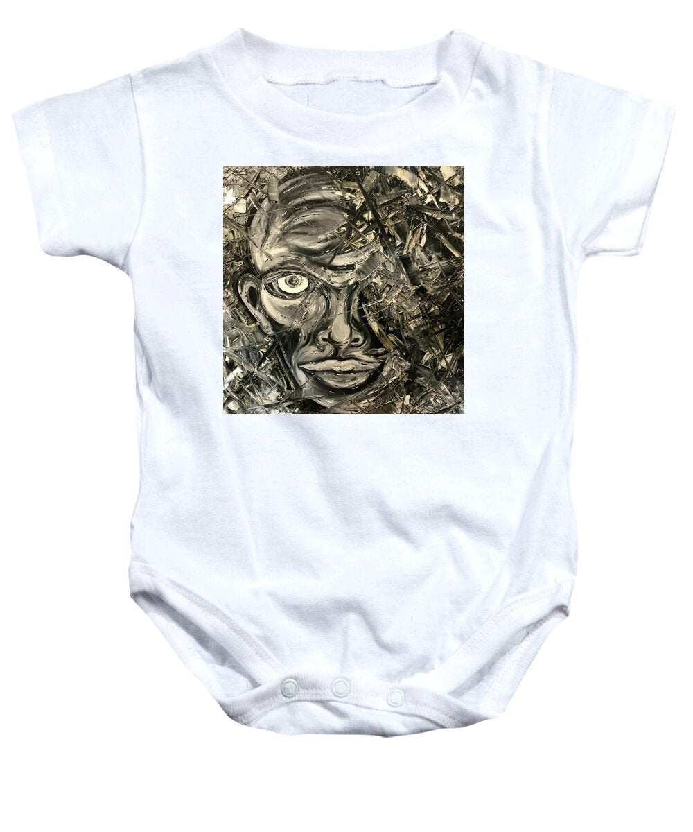 Gray Man - Baby Onesie