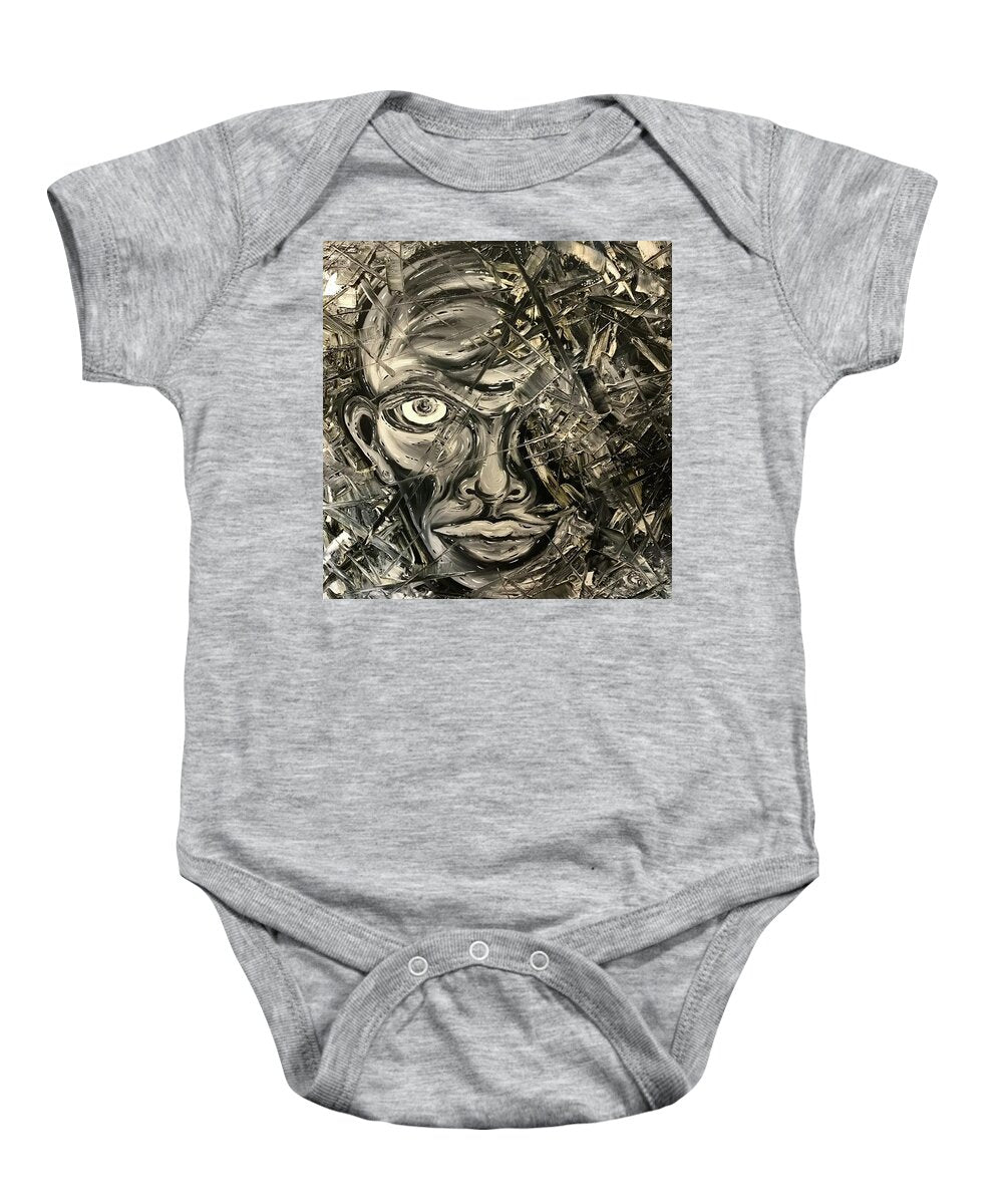 Gray Man - Baby Onesie