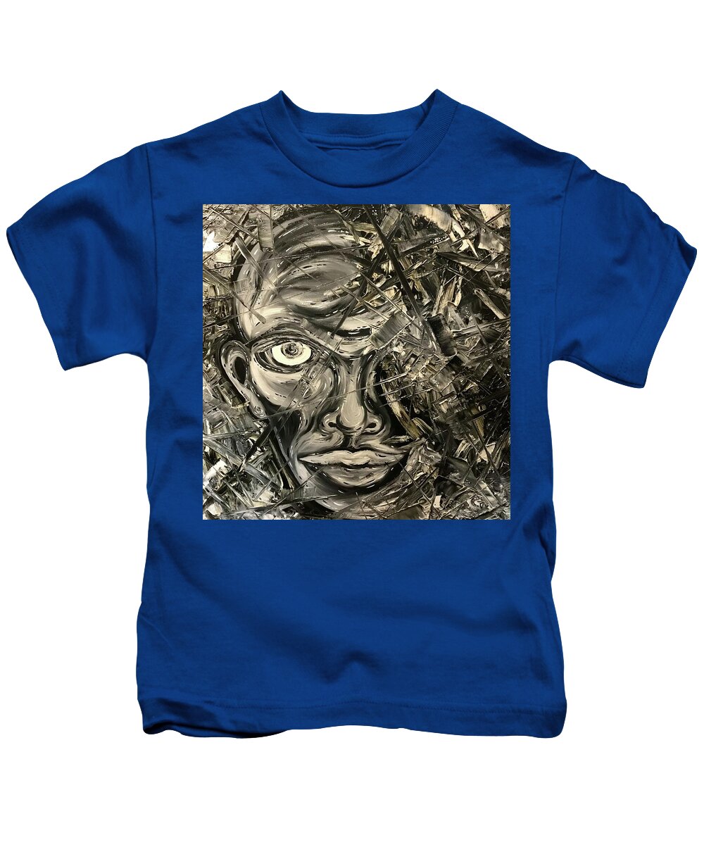 Gray Man - Kids T-Shirt