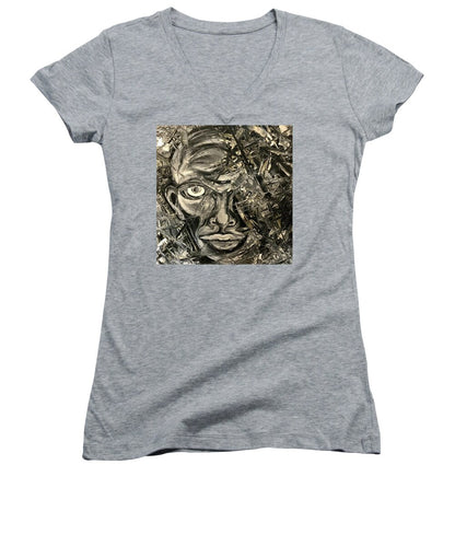 Gray Man - Women's V-Neck