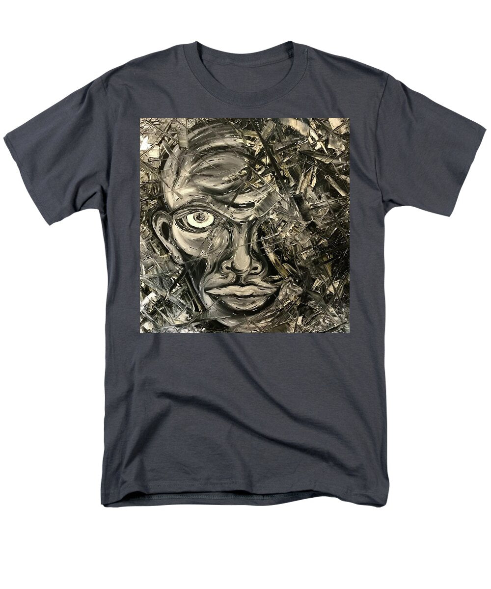 Gray Man - Men's T-Shirt  (Regular Fit)