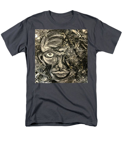 Gray Man - Men's T-Shirt  (Regular Fit)