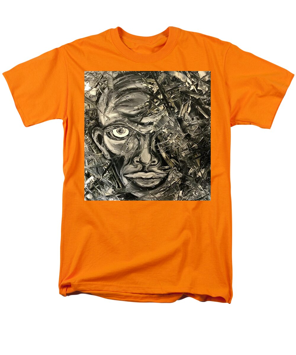 Gray Man - Men's T-Shirt  (Regular Fit)