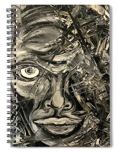 Gray Man - Spiral Notebook