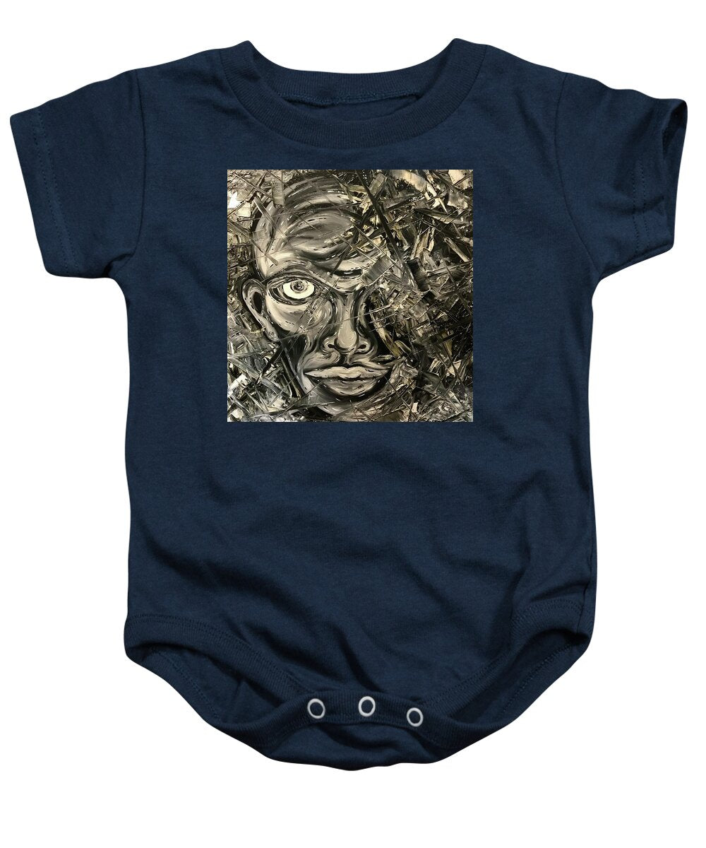 Gray Man - Baby Onesie