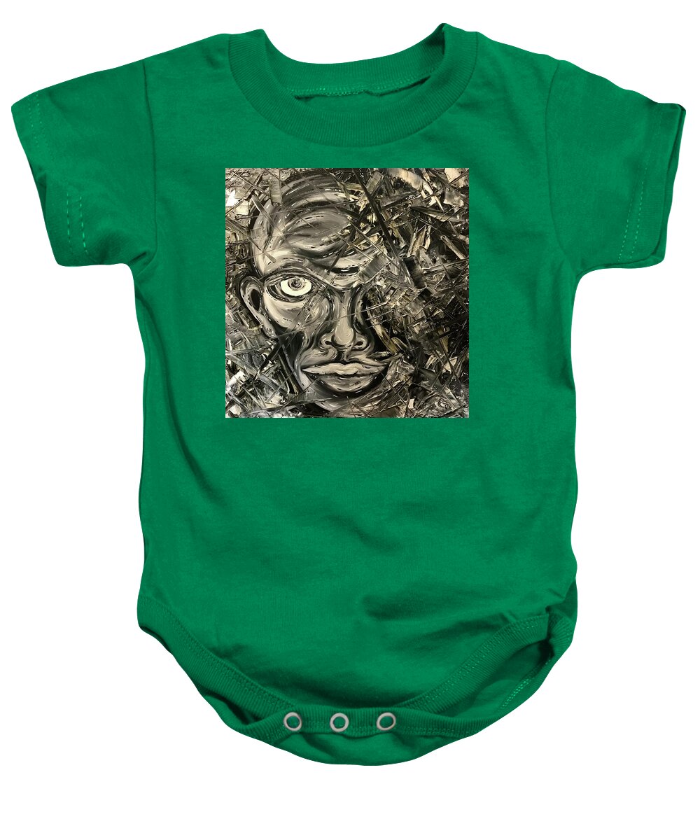 Gray Man - Baby Onesie