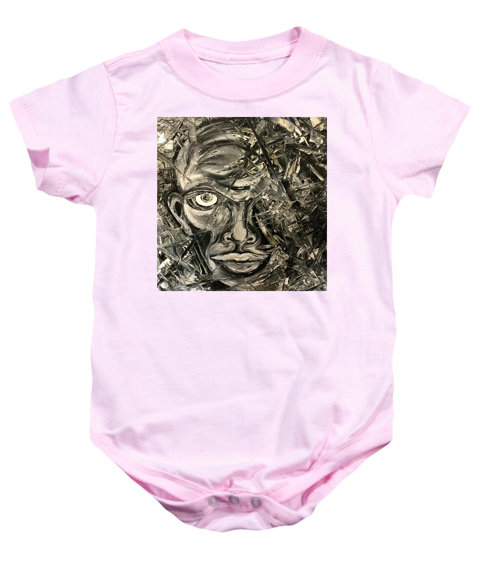 Gray Man - Baby Onesie
