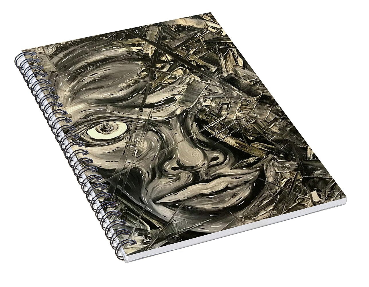 Gray Man - Spiral Notebook