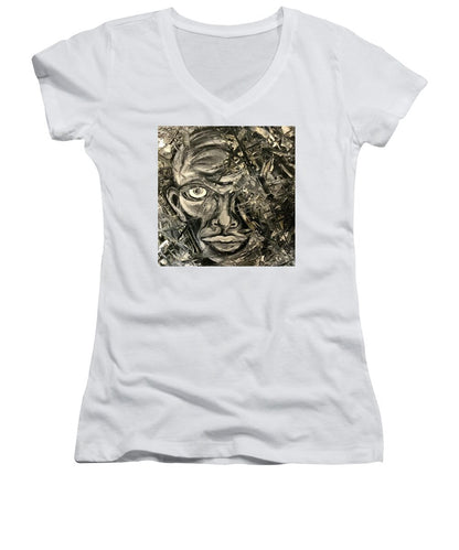 Gray Man - Women's V-Neck