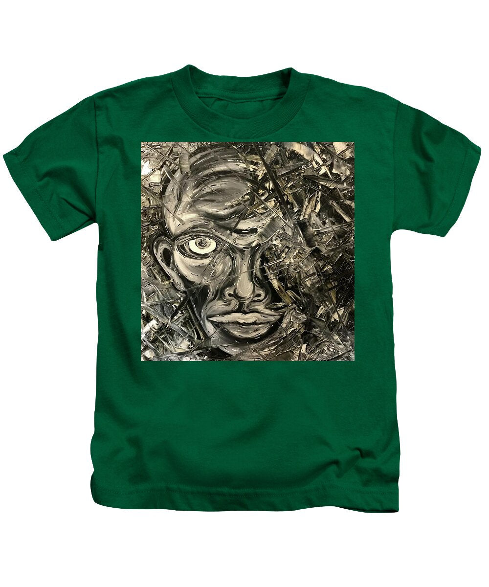 Gray Man - Kids T-Shirt