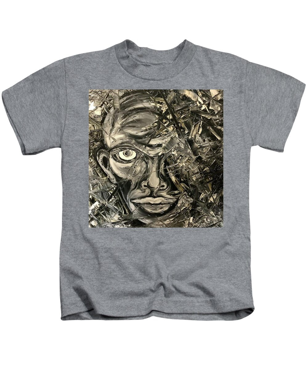 Gray Man - Kids T-Shirt