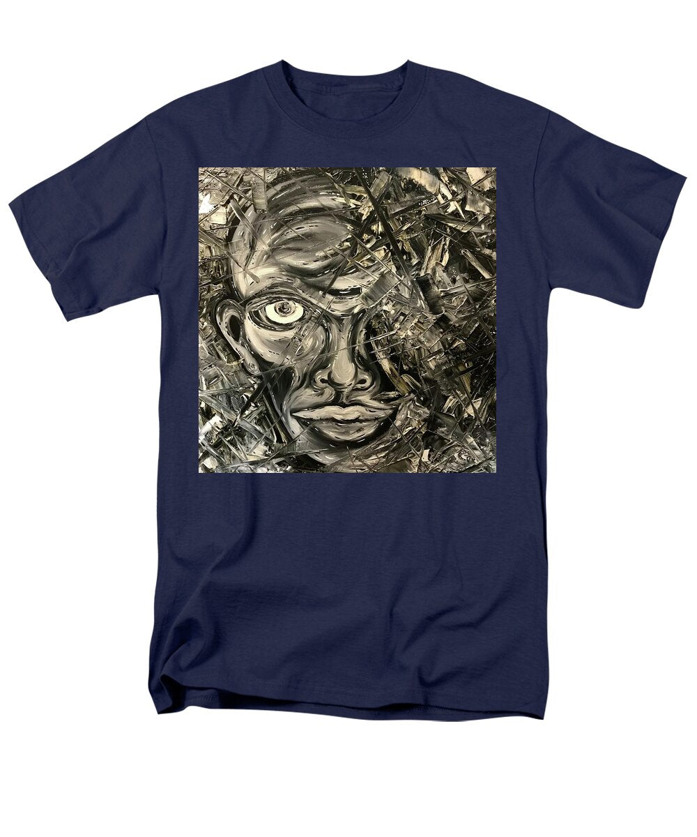 Gray Man - Men's T-Shirt  (Regular Fit)