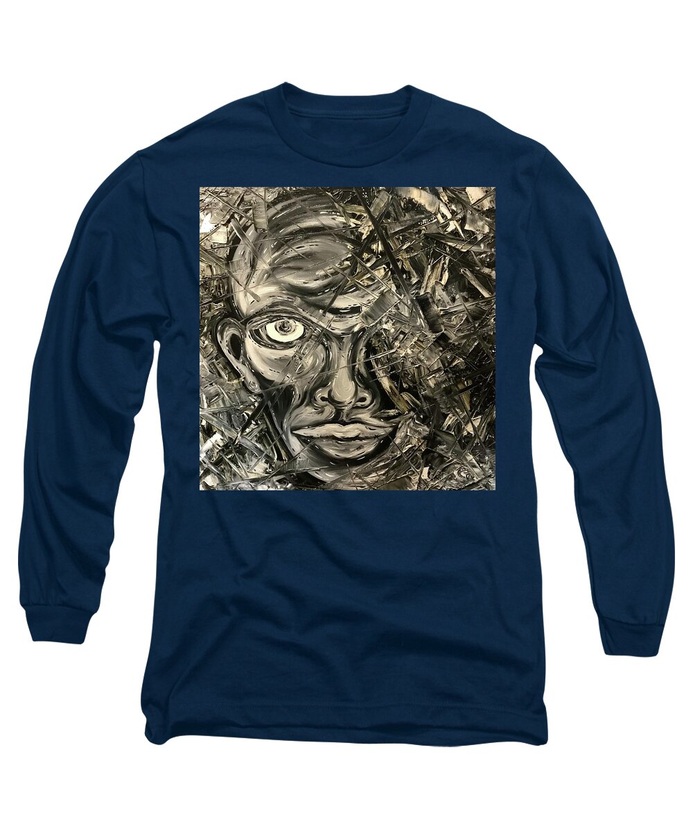 Gray Man - Long Sleeve T-Shirt