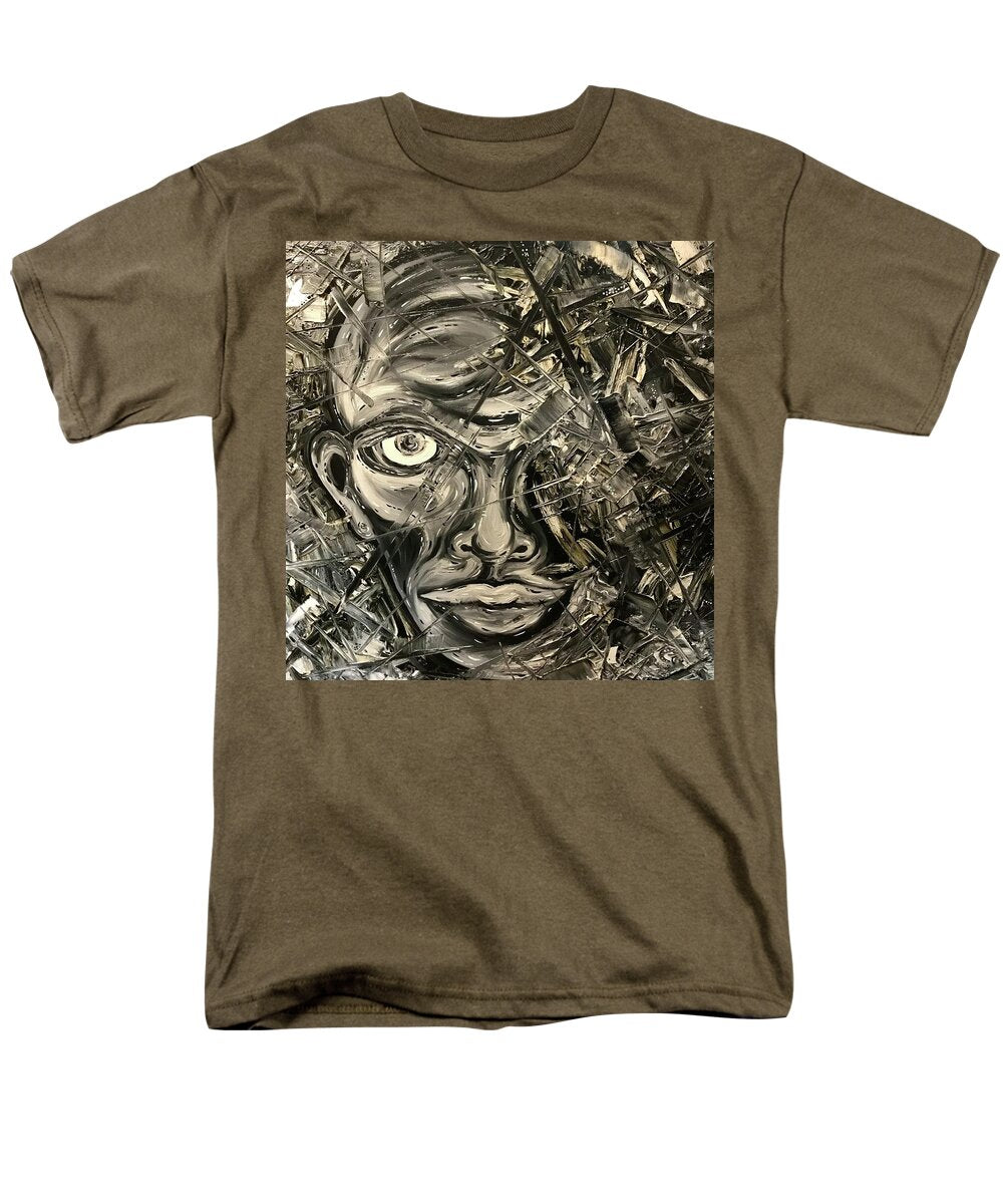 Gray Man - Men's T-Shirt  (Regular Fit)