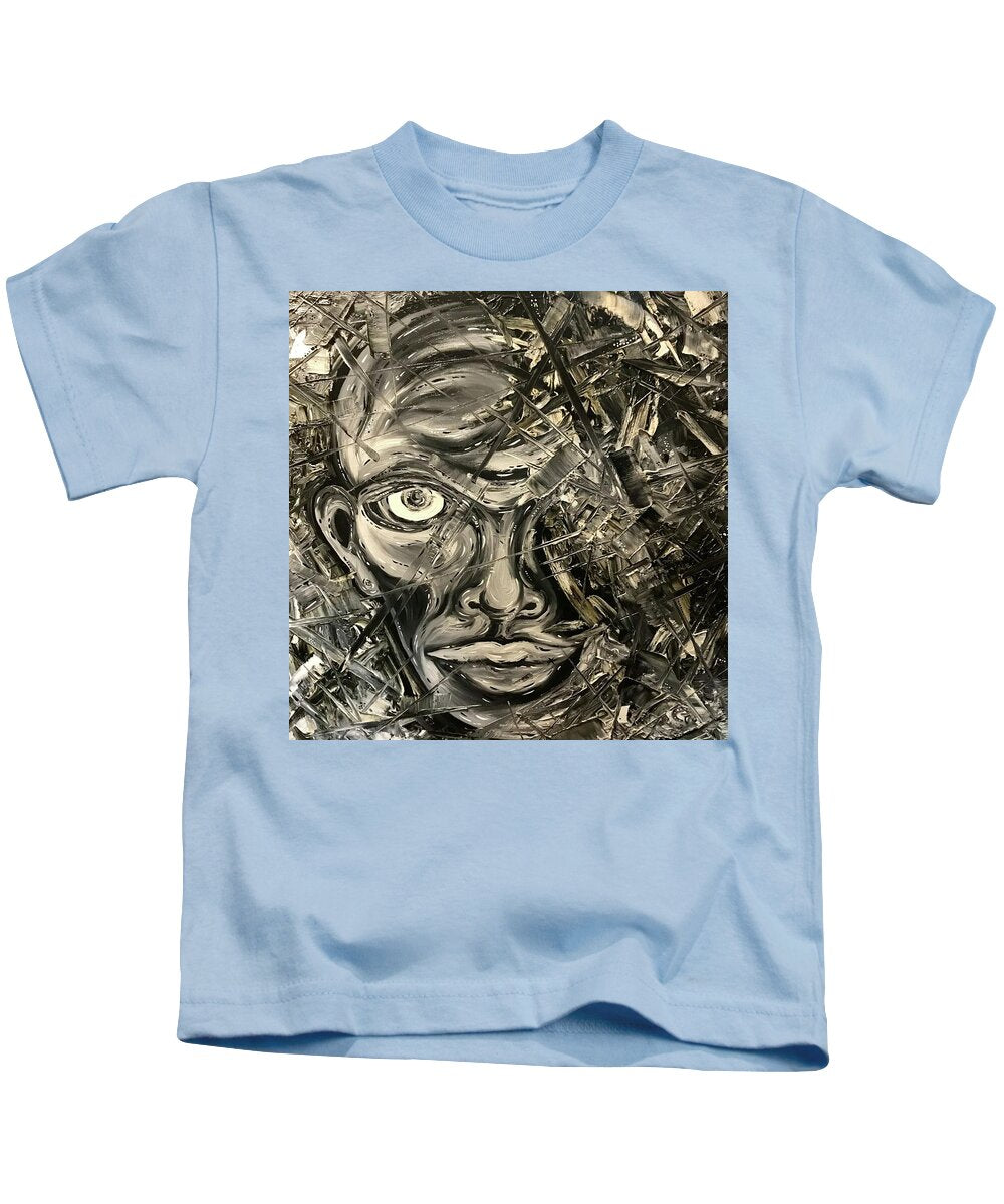 Gray Man - Kids T-Shirt
