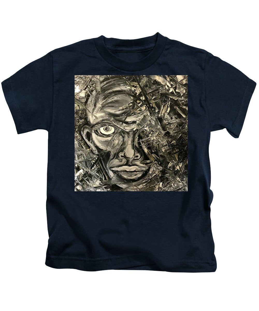 Gray Man - Kids T-Shirt