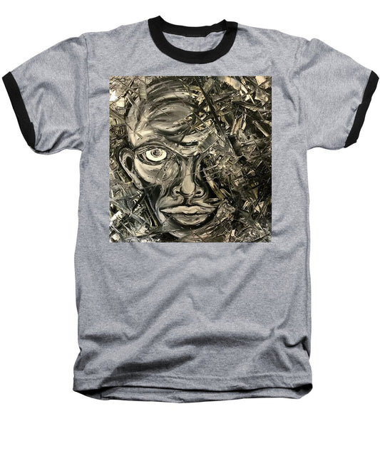 Gray Man - Baseball T-Shirt