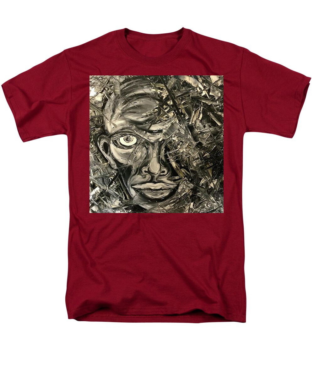 Gray Man - Men's T-Shirt  (Regular Fit)
