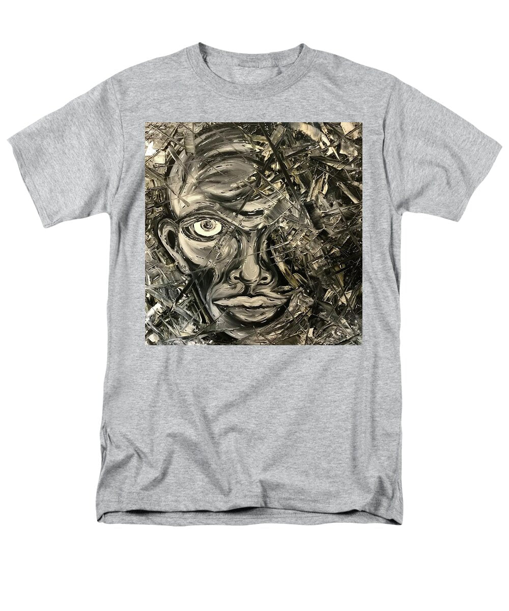 Gray Man - Men's T-Shirt  (Regular Fit)