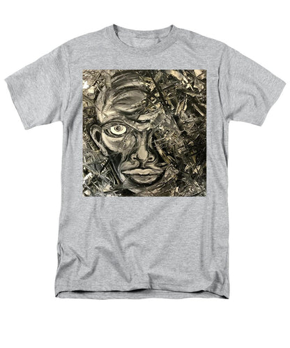 Gray Man - Men's T-Shirt  (Regular Fit)