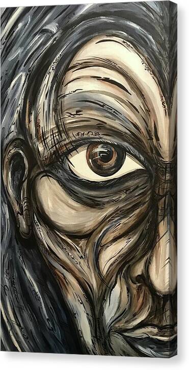 Half Creep - Canvas Print
