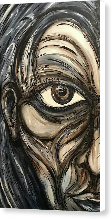 Half Creep - Canvas Print