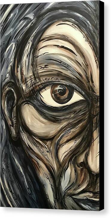 Half Creep - Canvas Print