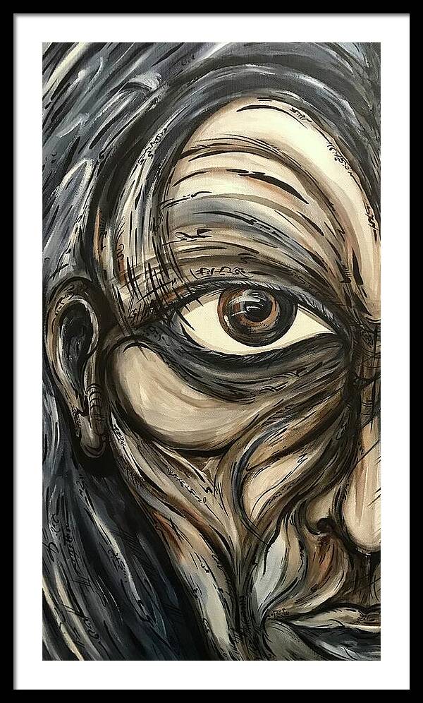 Half Creep - Framed Print