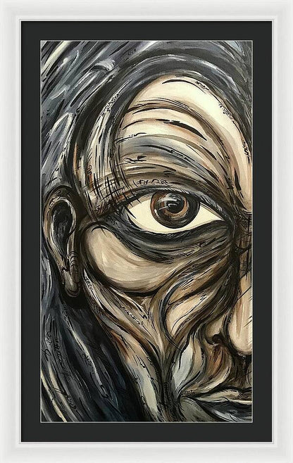 Half Creep - Framed Print