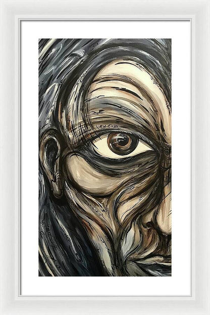 Half Creep - Framed Print