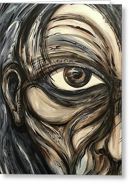 Half Creep - Greeting Card