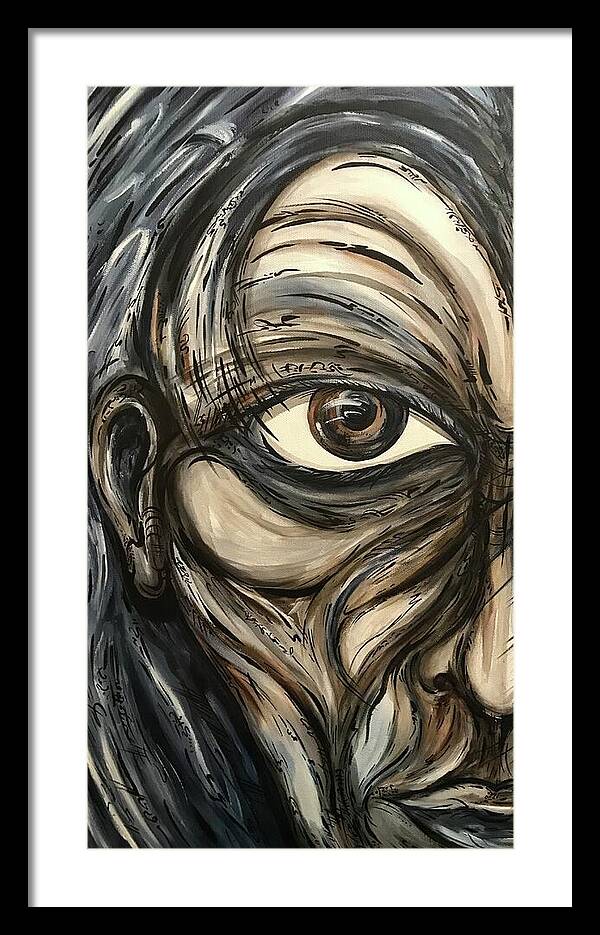 Half Creep - Framed Print