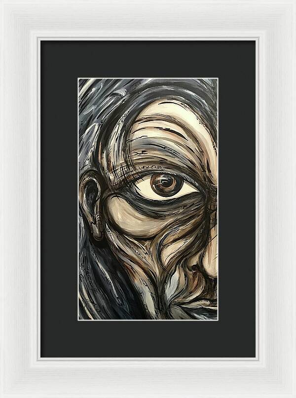 Half Creep - Framed Print