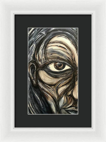 Half Creep - Framed Print